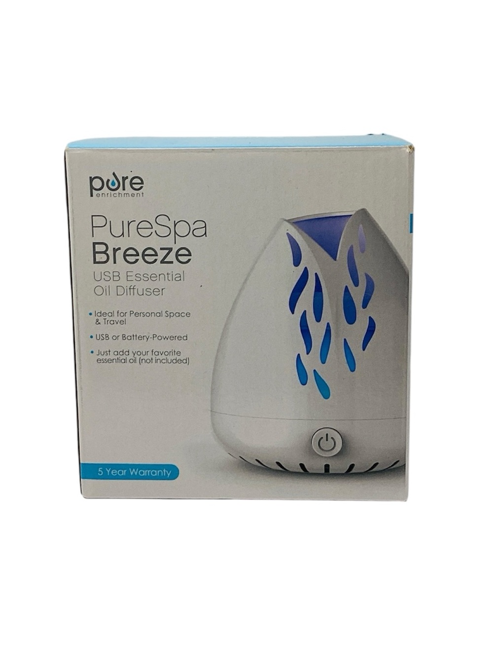 🐵 PureSpa Breeze USB Essential Oil Diffuser